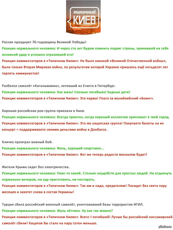 Типичный Киев: голос свободной и независимой Украины