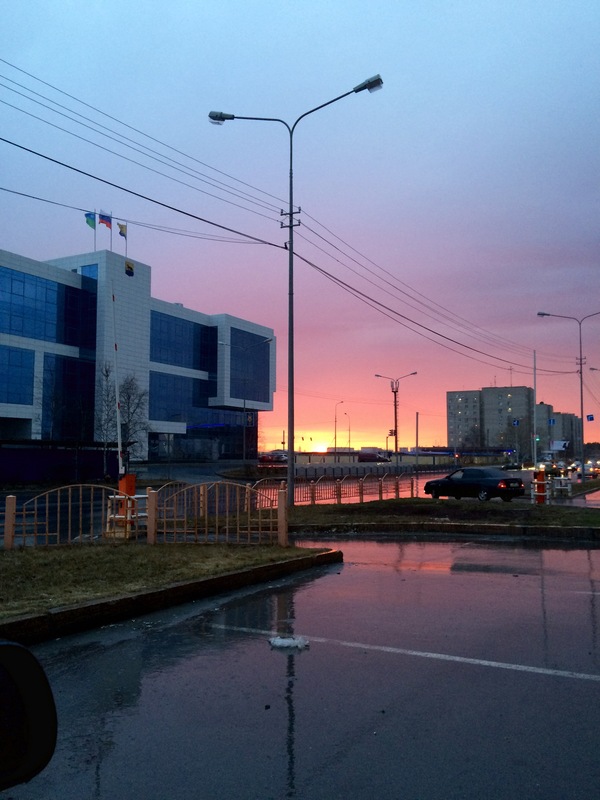 Surgut May 1, 2015 - My, Surgut, beauty, Sunset