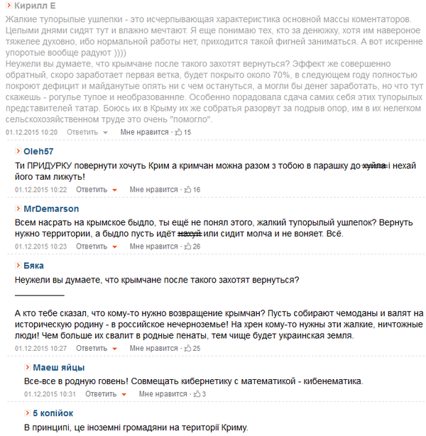 Все что нужно знать о любви Украины к Крыму