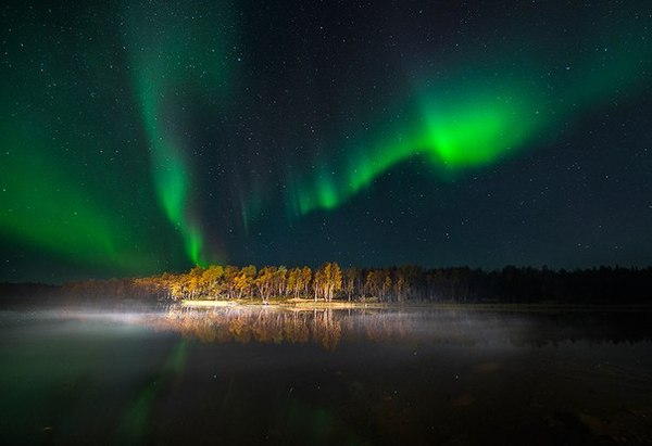 Озеро Килпъявр, Мурманская область.