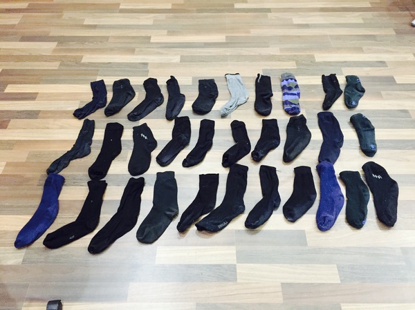 50 shades of grey - My, , Socks, Psychics, Color