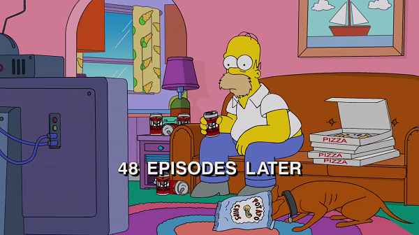 When I found an interesting series - The Simpsons, Serials, Homer Simpson