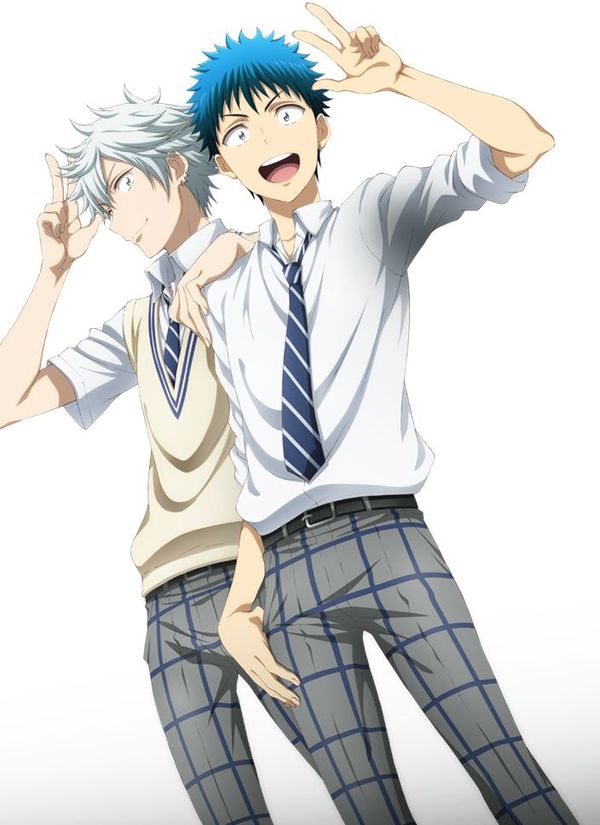 Подборка постеров к аниме #38 - Ямада-кун и семь ведьм Аниме, Anime Art, Длиннопост, Yamada-kun to 7-nin no Majo