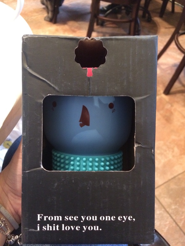 Есть что-то пугающее в этой китайской кружке