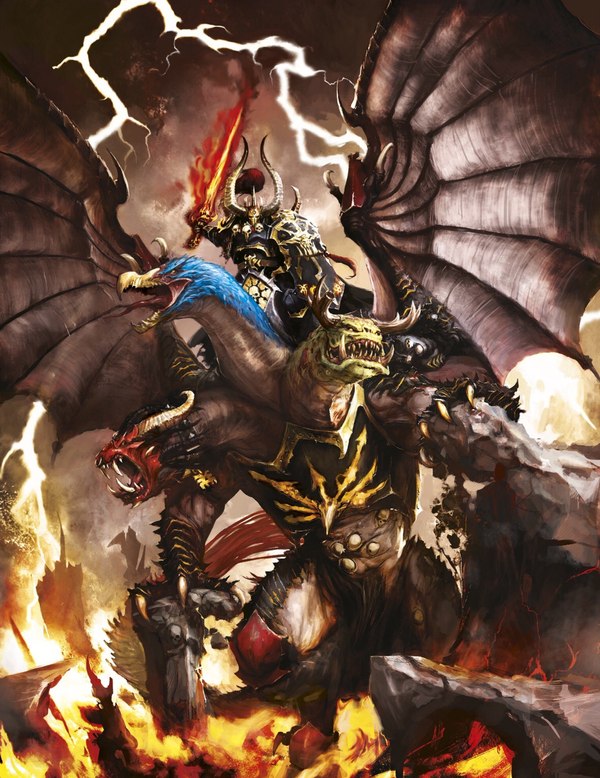 Archaon Everchosen Warhammer: Age of Sigmar, Chaos Undivided, Archaon Everchosen, , 