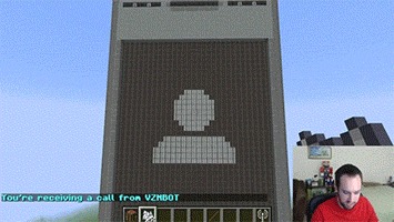Видеозвонок в Minecraft