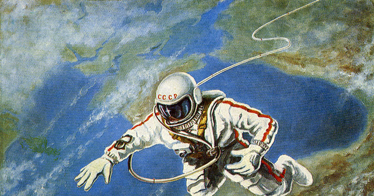 Первый мужчина в открытом космосе. Полёт Алексея Леонова.