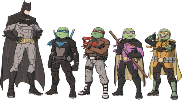 Teenage mutant superhero turtles