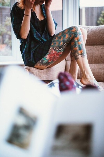 Reading - NSFW, Books, Girls, Tattoo, Boobs, Longpost