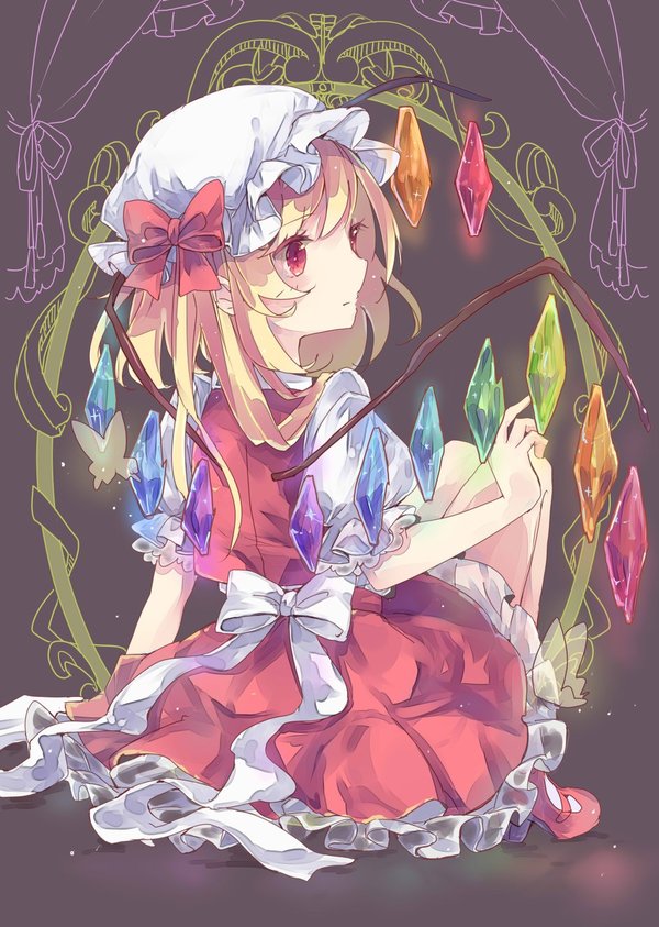 Sister of the Devil ,  , Anime Art, Touhou, Flandre Scarlet