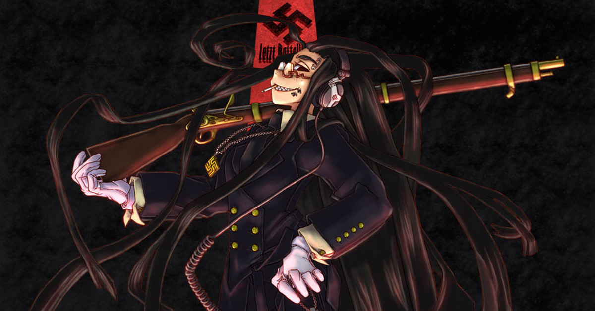 Van winkle. Лейтенант рип Ван Винкль. Hellsing Ultimate Rip van Winkle. Хеллсинг лейтенант рип Ван Винкль. Ван Винкль Хеллсинг арт.