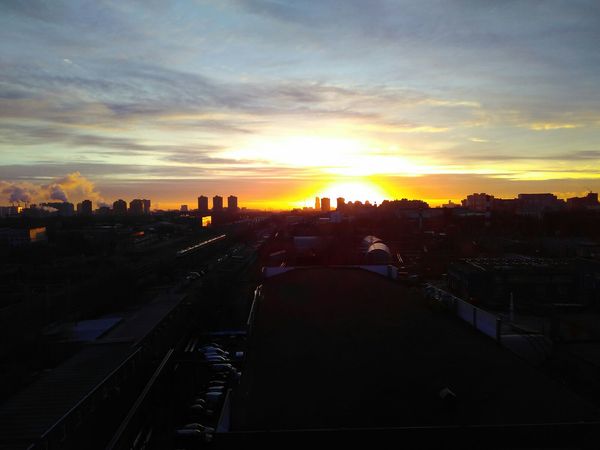 Сегодняшний восход, Химки.