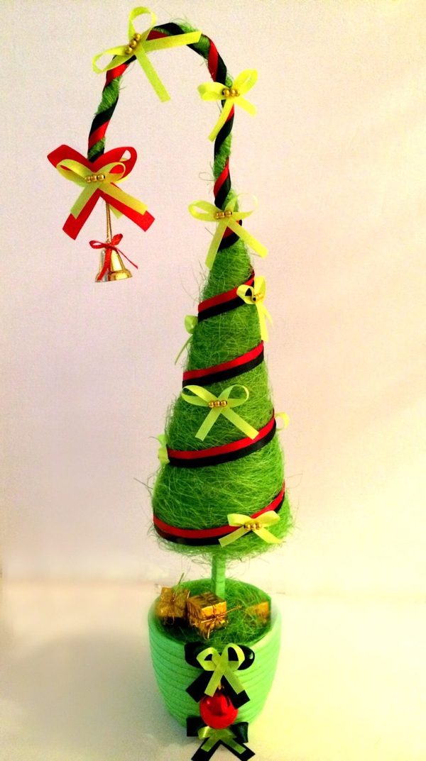 Новогодний топиарий.