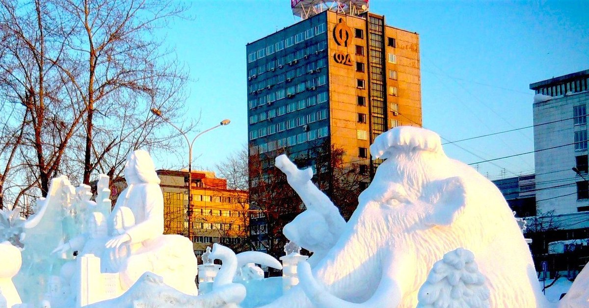 Пермь зимой достопримечательности