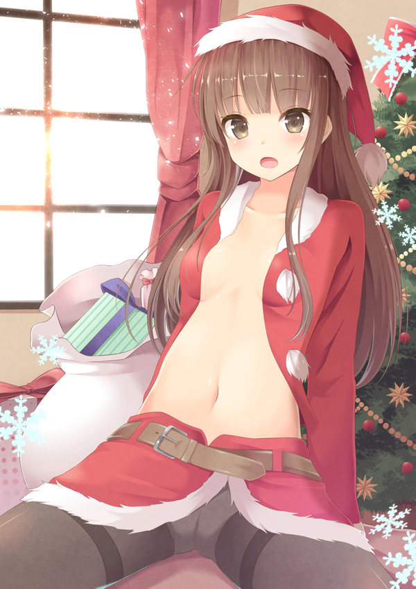 All I want for christmass - NSFW, Аниме, Арт, Anime Art, Amagami, Pen-Zin