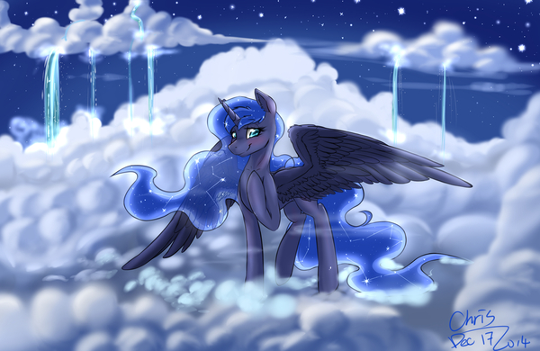 You liked here? My Little Pony, Princess Luna, Darkflame75