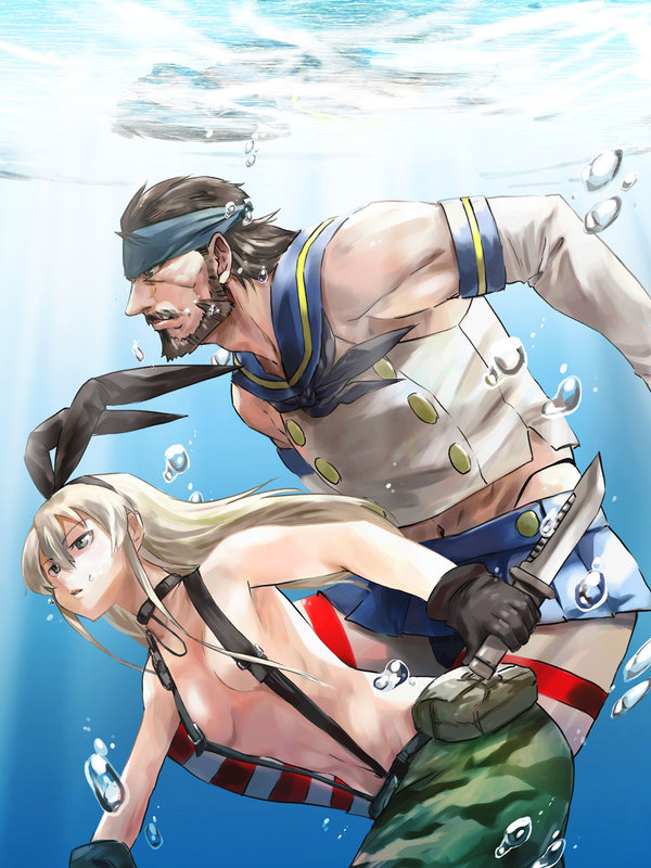  ,  , Anime Art, , Kantai Collection, Metal Gear Solid