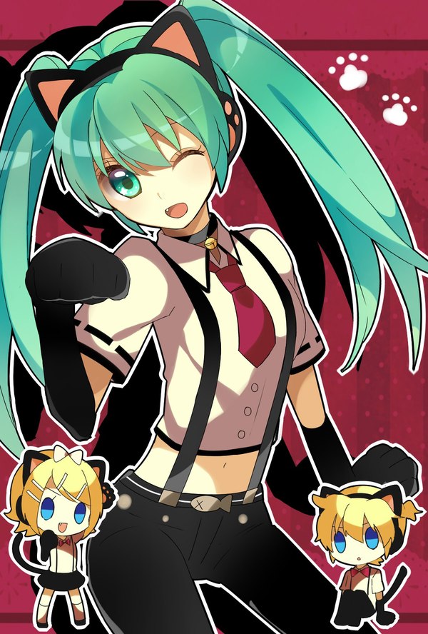 Hatsune Miku , Vocaloid, Hatsune Miku, Anime Art