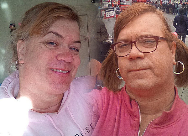 47-летний отец семерых детей бросил семью и назвал себя шестилетней девочкой