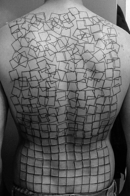 Tattoos on the back. - NSFW, Tattoo, , Tattoo, Longpost