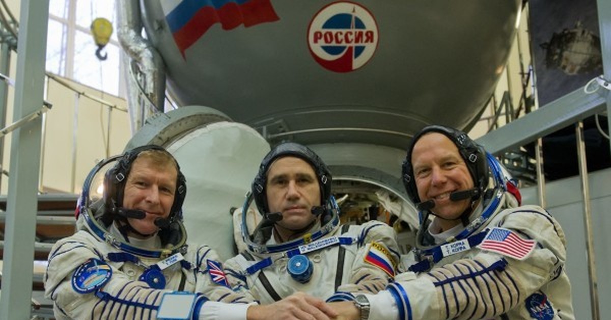 Какие космонавты сейчас в космосе 2024 год. Международный экипаж МКС. Союз ТМА-19м. Экипаж МКС 2024.