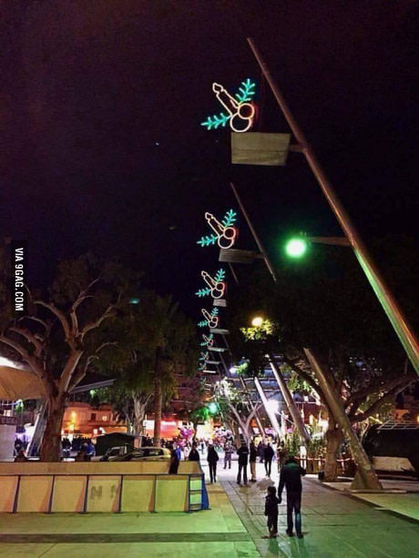 Nothing like garlands - NSFW, New Year, Garland, 9GAG