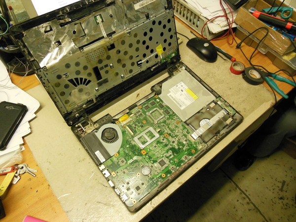 Рабочее утро. Часть 2. Удивительная. Длиннопост, Ремонт, Хобби, Работа, Ноутбук, Электроника