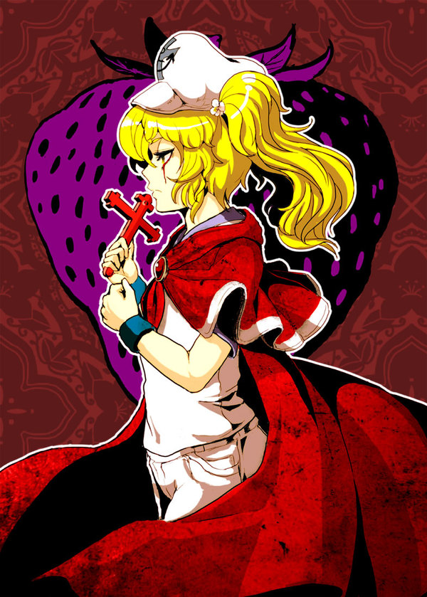 Strawberry Crisis Touhou, , , Anime Art, Kitashirakawa Chiyuri