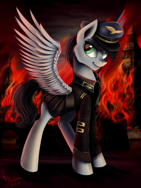 Militarist My Little Pony, Original Character, Das-leben