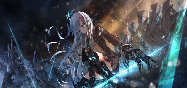    8-   , , Anime Art, Boyogo, Original Character