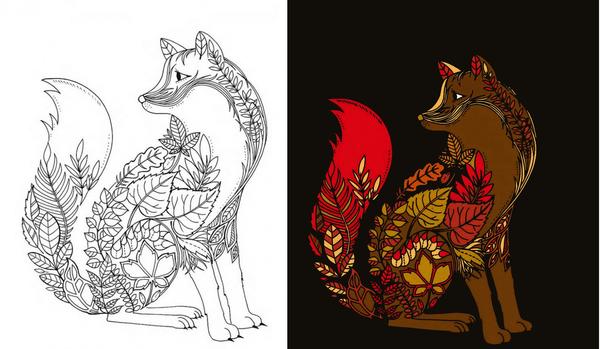 Почувствуй себя художником. Раскраски для взрослых