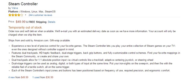 Детальный обзор и настройка устройств Valve. Часть 1: Steam Controller Steam, Контроллер Steam, Контроллер, Геймпад, Обзор, Длиннопост