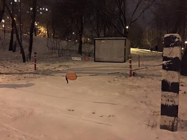 Граница на замке