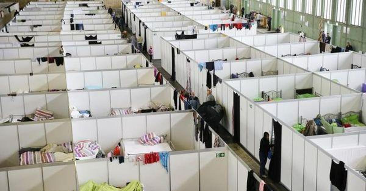 Временные лагеря для беженцев в Германии | Пикабу