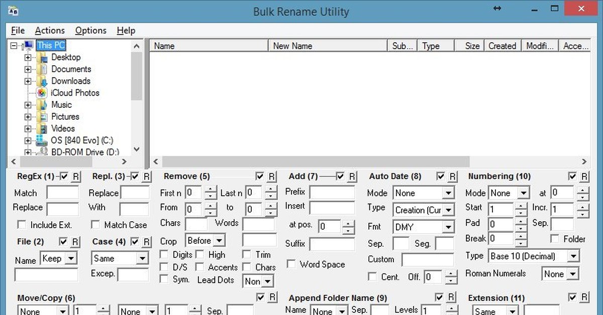 Option computer. Bulk rename Utility. Программа Bulk rename Utility. Bulk rename Utility на русском. Инструкция Bulk rename Utility.