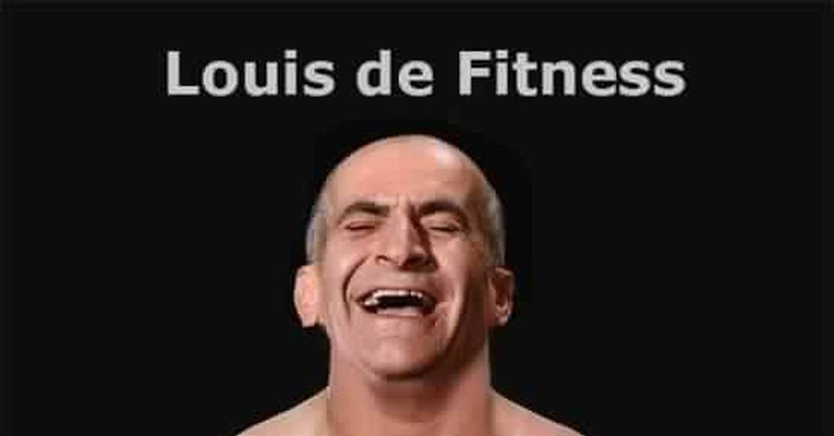 Луи де фитнес | Пикабу