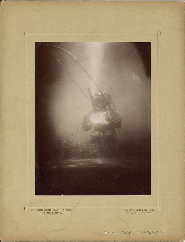 ���� �� ������ � ���� ��������� ����������. Louis Boutan, ����� 1893 ����