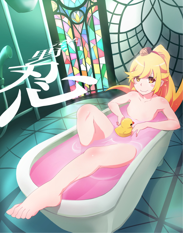 Oshino Shinobu - NSFW, Anime, Anime art, Shinobu oshino, Monogatari series