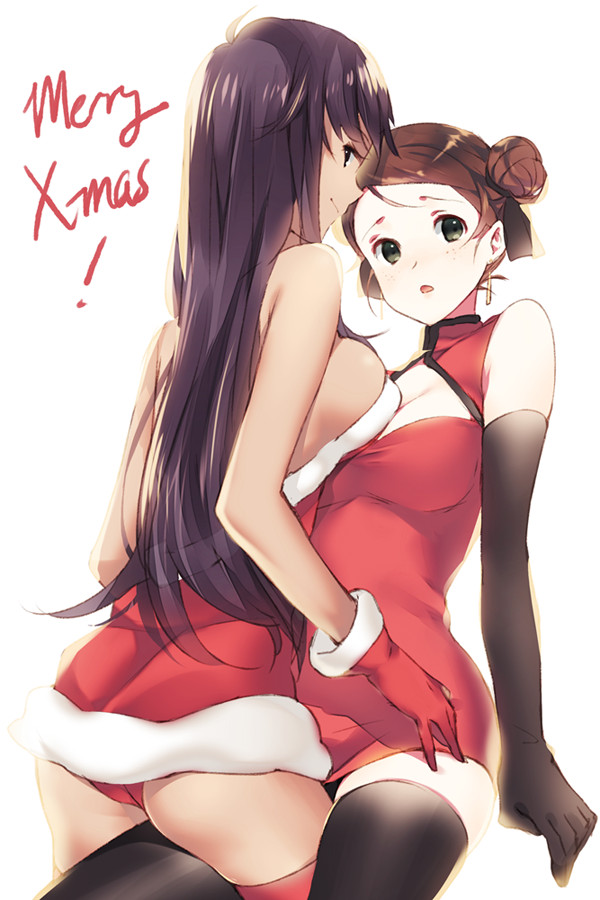 Merry X-mas! - NSFW, Art, Christmas, Anime, , , Katawa shoujo, Visual novel