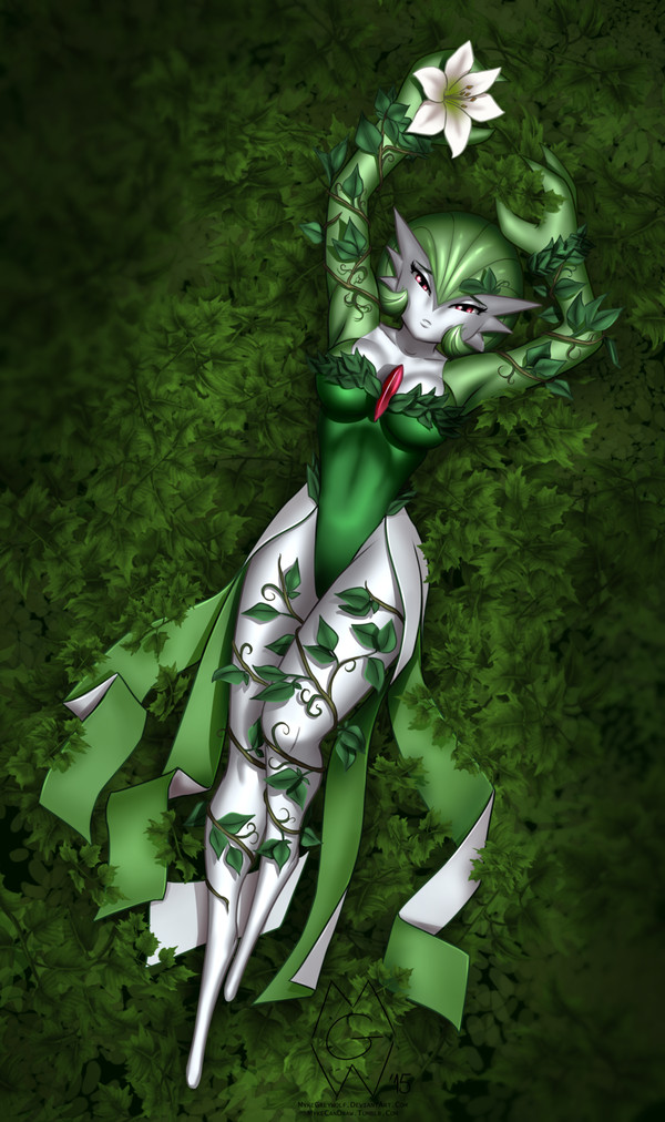 Poison Ivy Gardevoir , , Gardevoir, Mykegreywolf, Pokemon anthro