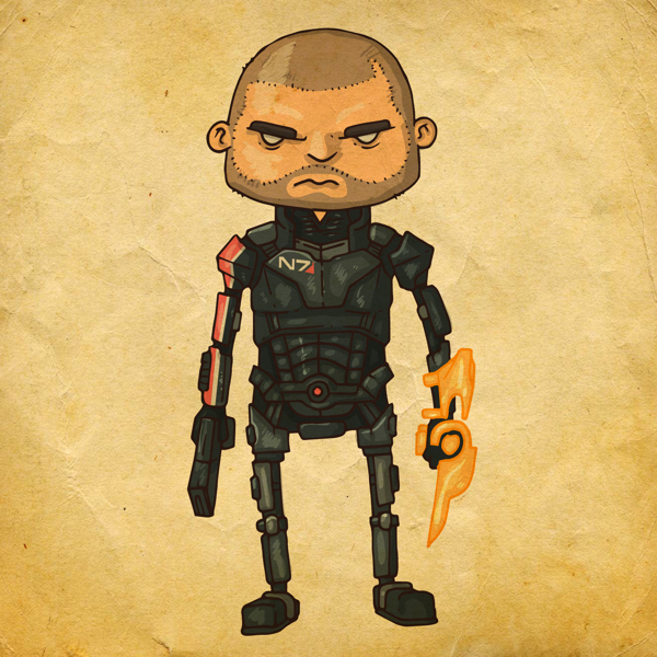    | Real Men Pack - Series created by Andrew Hiro-Hideki Andrew Hiro-Hideki, , , N7, Assassins Creed,   , , 