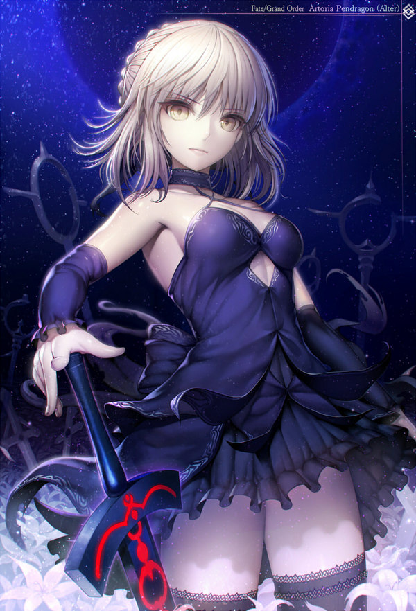 Saber Alter Anime Art, , Fate, Saber