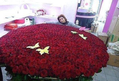 Только мама достойна 1001 розы! | Пикабу