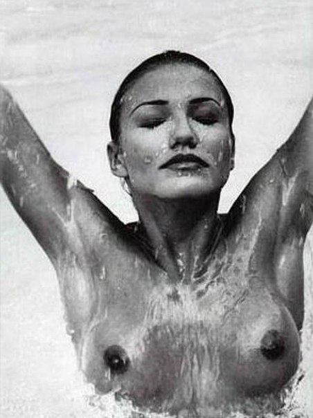 Cameron Diaz - NSFW, Cameron Diaz, Naked stars, GIF, Longpost