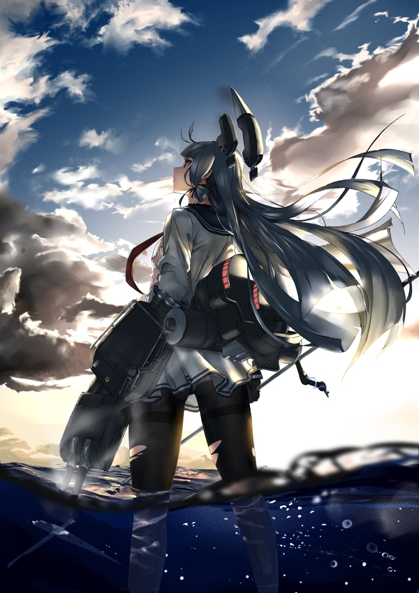Murakumo Murakumo, Kantai Collection, Atago, , 