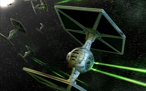   7-    Star Wars,   VII:  , Tie Fighter, , 