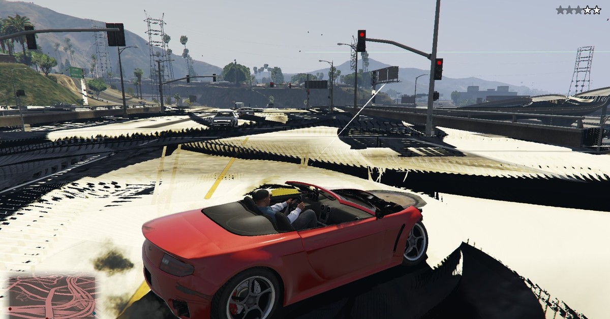 Gta 5 артефакты изображения
