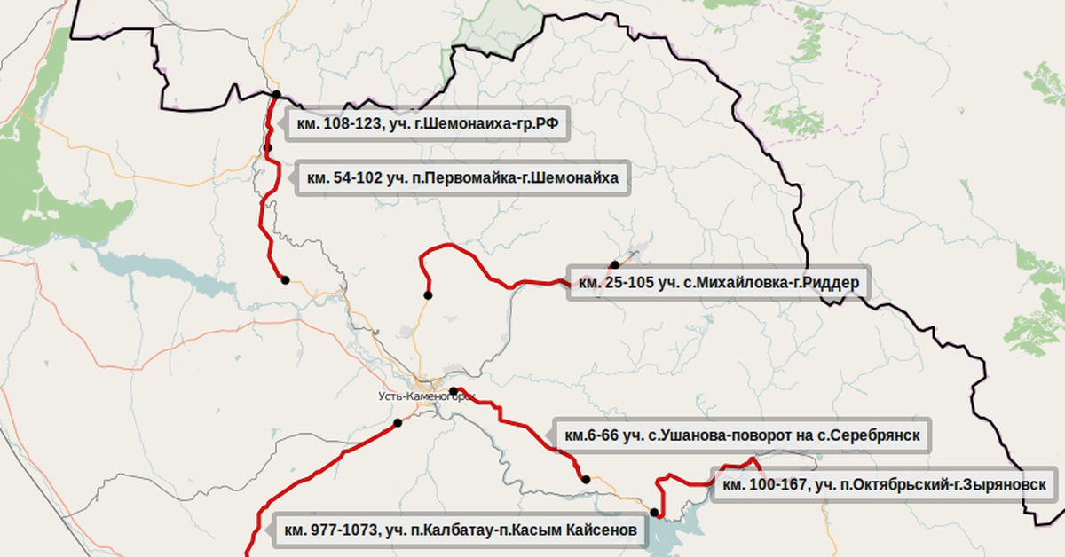 Казавтодор закрытые дороги карта