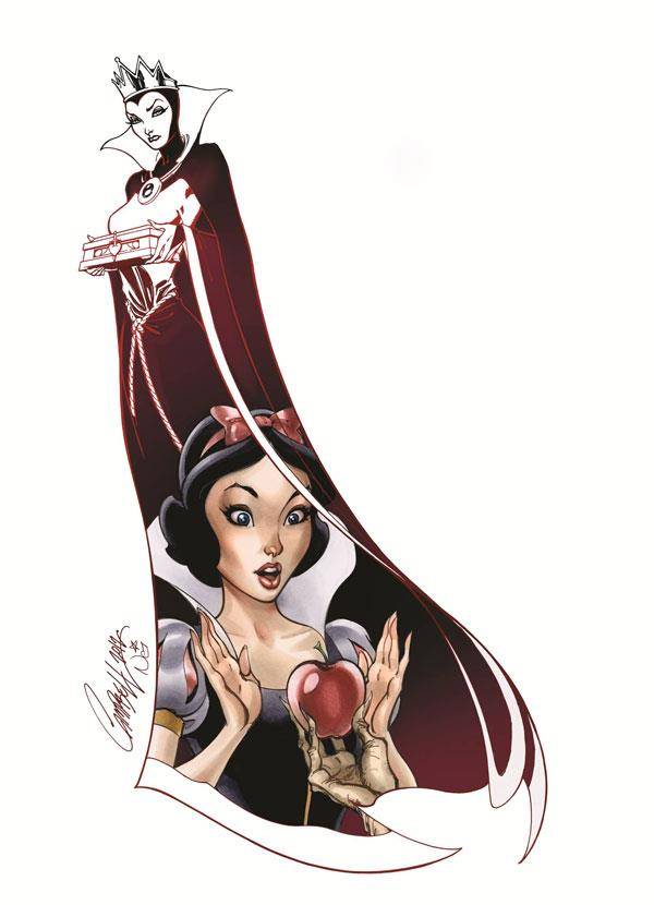 J. Scott Campbell - NSFW, Fairy tale for adults, Girls, Longpost