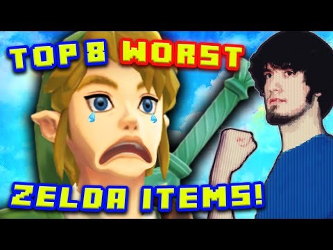 Top 8 WORST Zelda Items! - PBG (Озвучка) | Пикабу